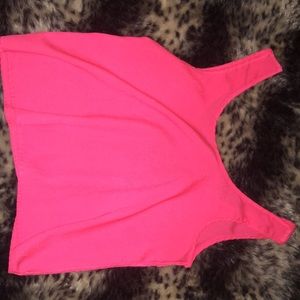 Pink tank top